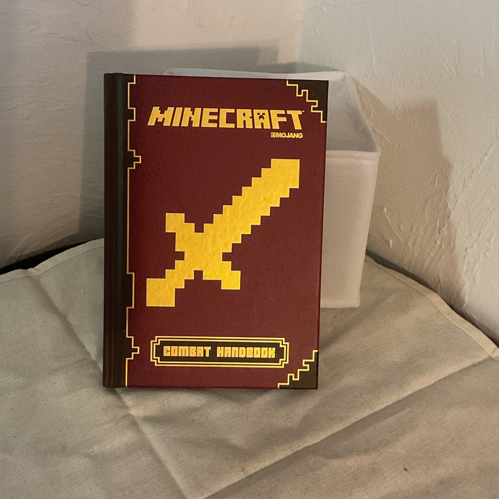 Minecraft Combat Handbook, Hardcover, 79 pages, NWOT